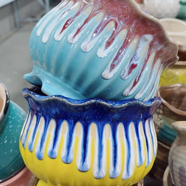 多肉陶瓷花盆满10元包邮