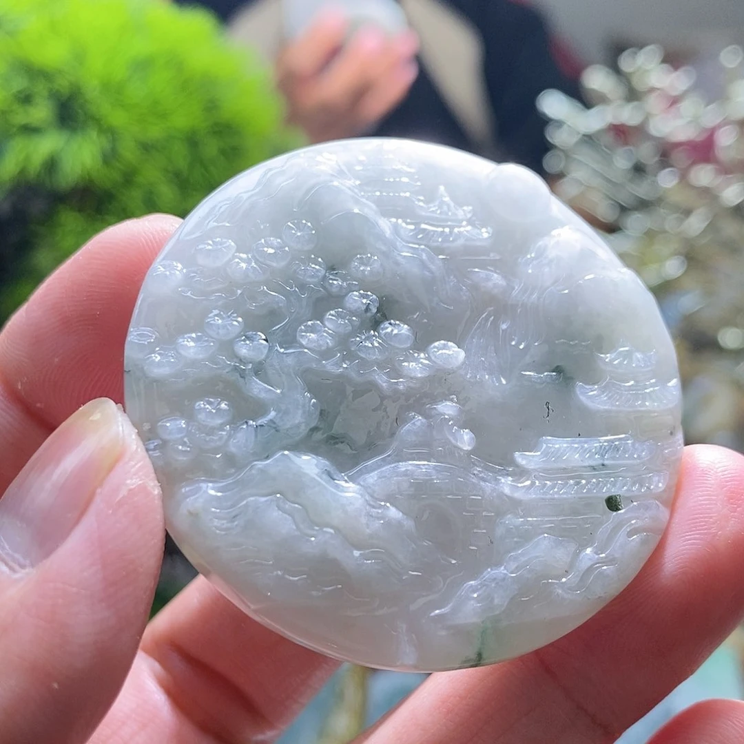 【闪购商品】翡翠颈饰未镶嵌1111111111111