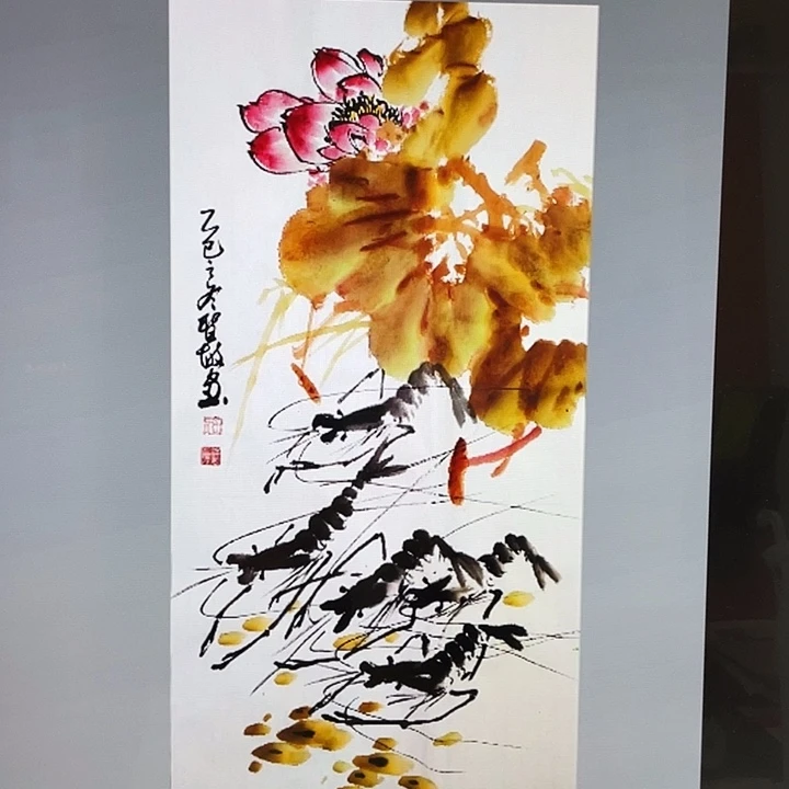 国画张圣敏先生纯手绘作品