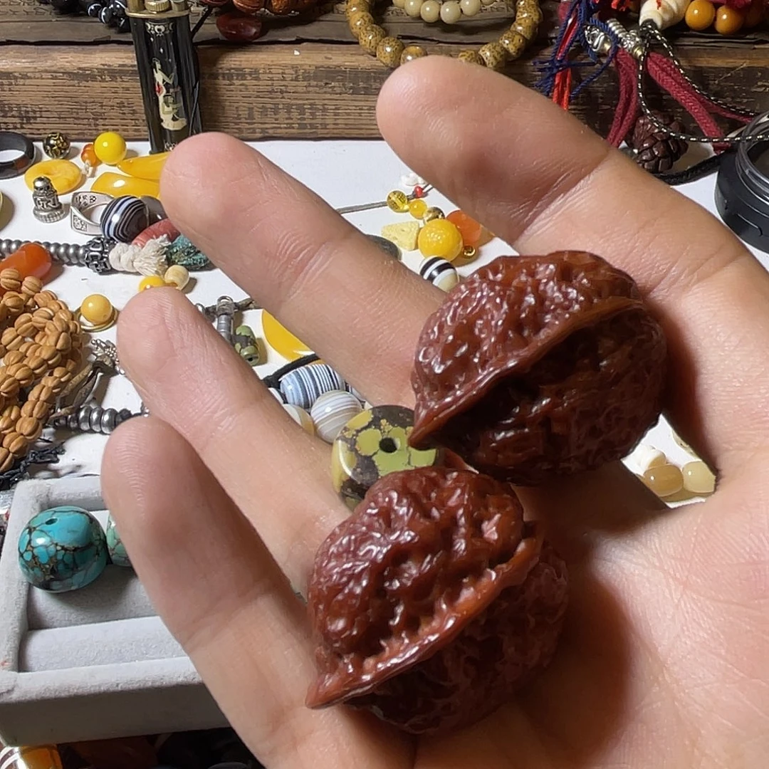 半***身吊坠白玉菩提珠子