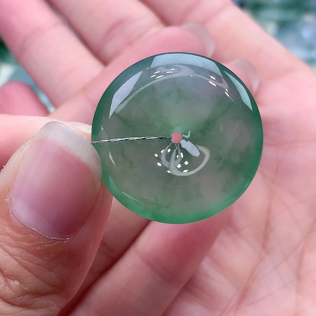 颈饰未镶嵌翡翠编号78尺寸25.5-5.9