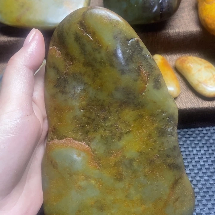 和田玉未镶嵌挂件安**茶