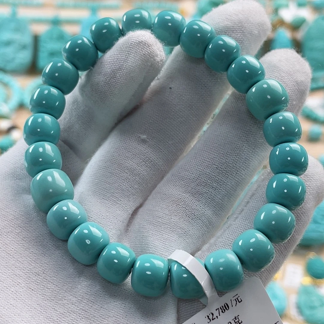 绿松石珠宝奇石未镶嵌西*