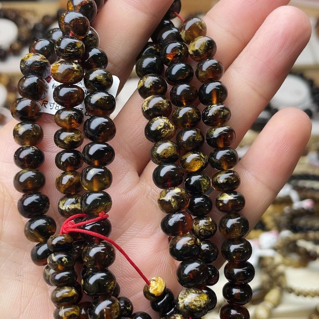 琥珀未镶嵌裸石八90669