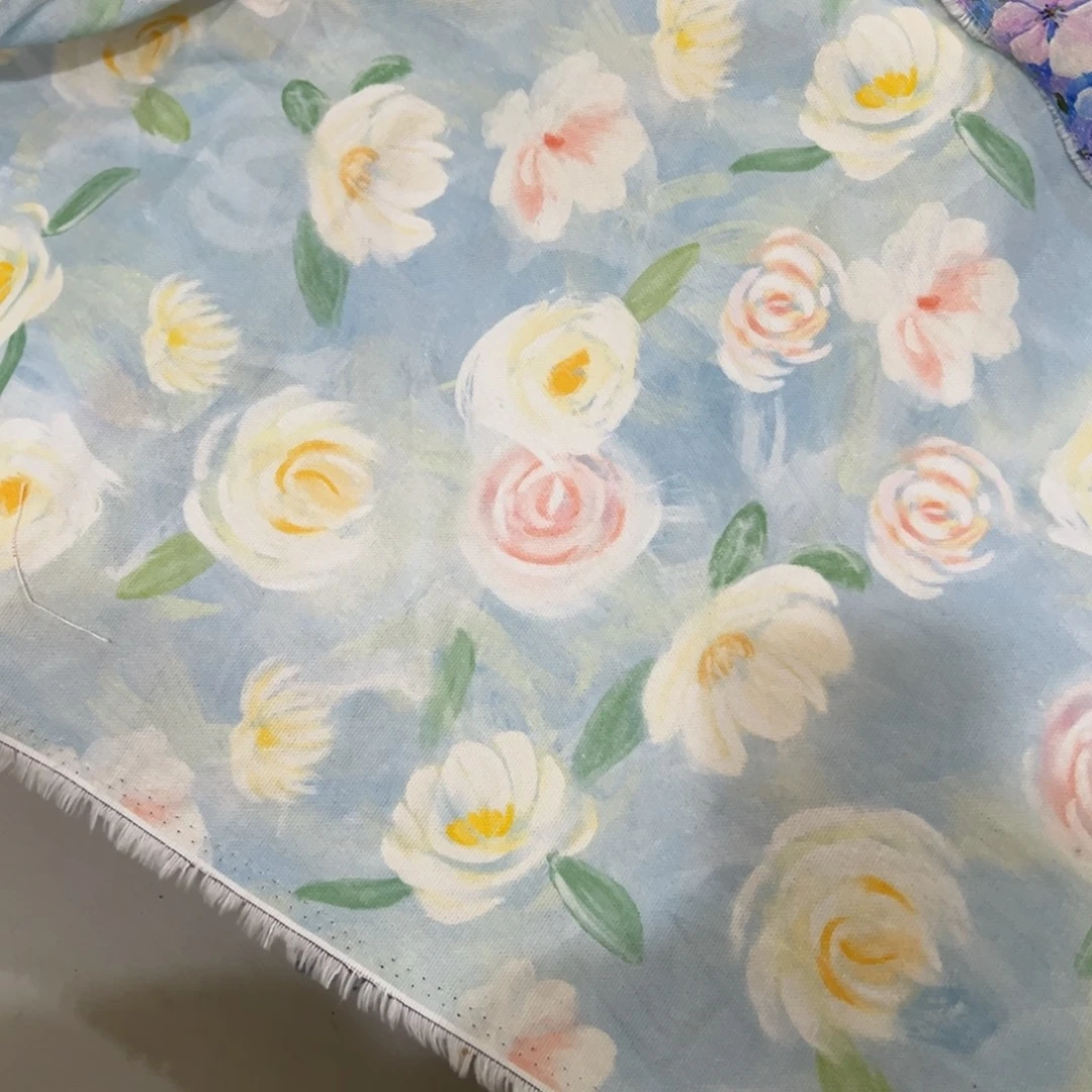 棉一米价纯棉定制底帆布1.5米宽果子B