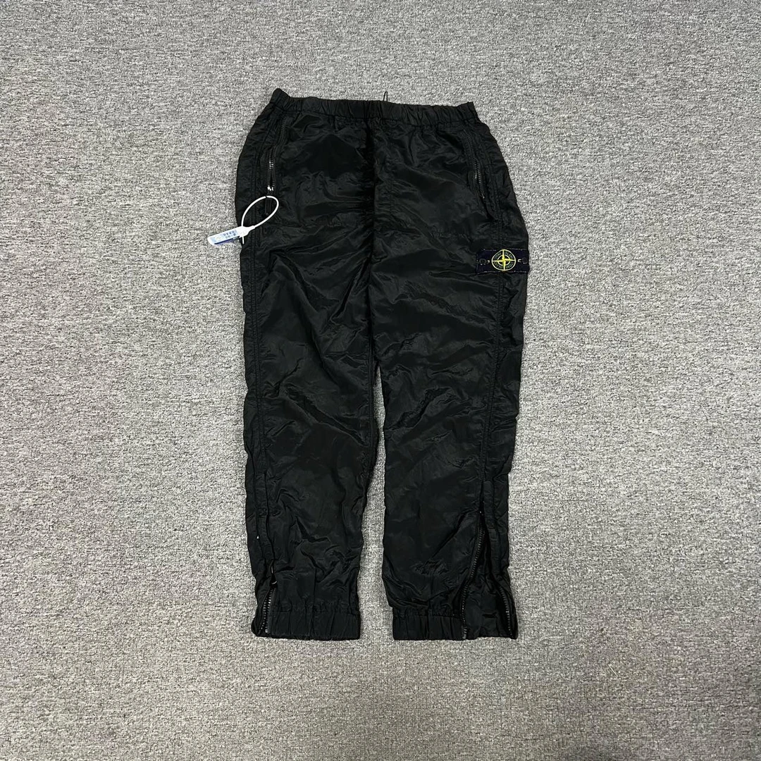 95新 STONE ISLAND 金属尼龙 机能长裤