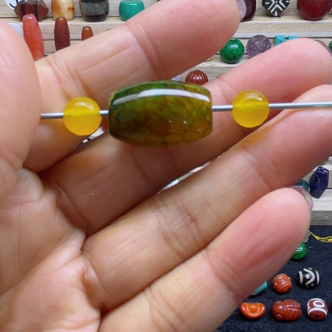 合金颈饰玛瑙/玉髓老*