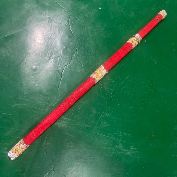 唐刀 进口软鱼皮 未开刃
