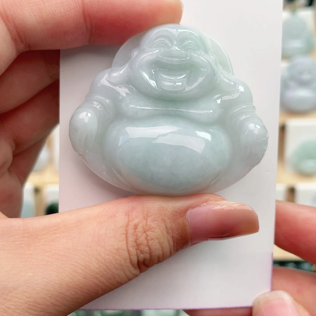 颈饰未镶嵌翡翠佛公