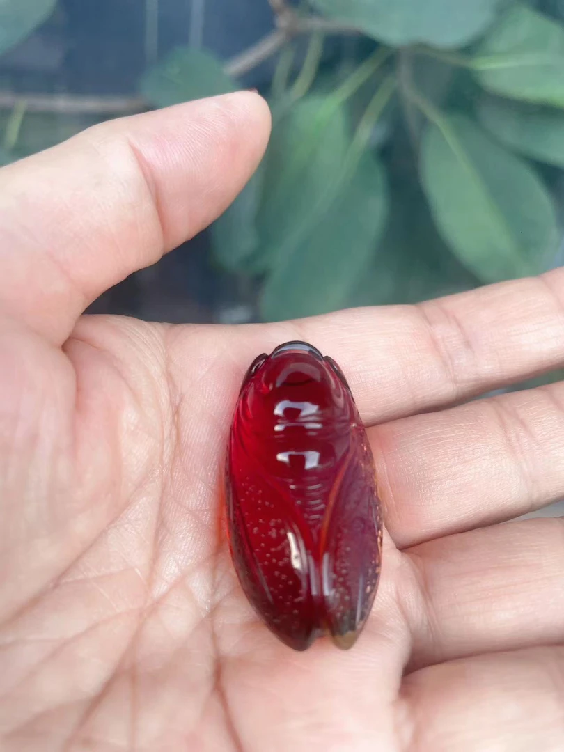 天然血珀一鸣惊人吊坠