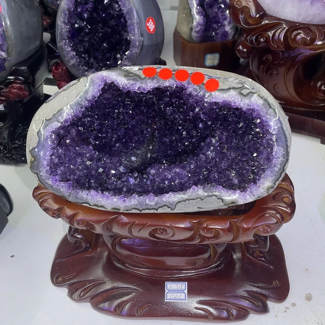 大型摆件（非配饰）紫晶未镶嵌