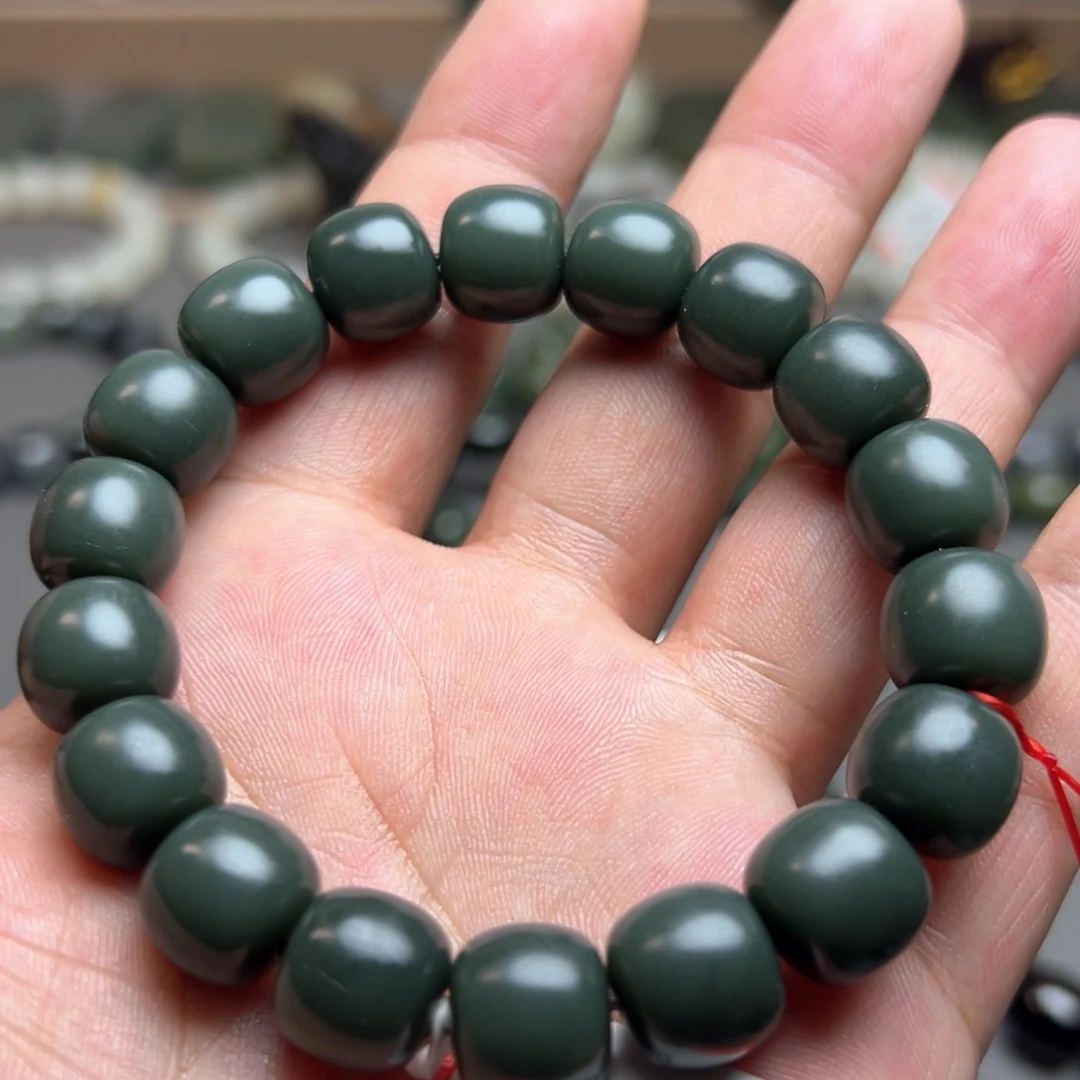 手链未镶嵌和田玉蓝调一细卡12