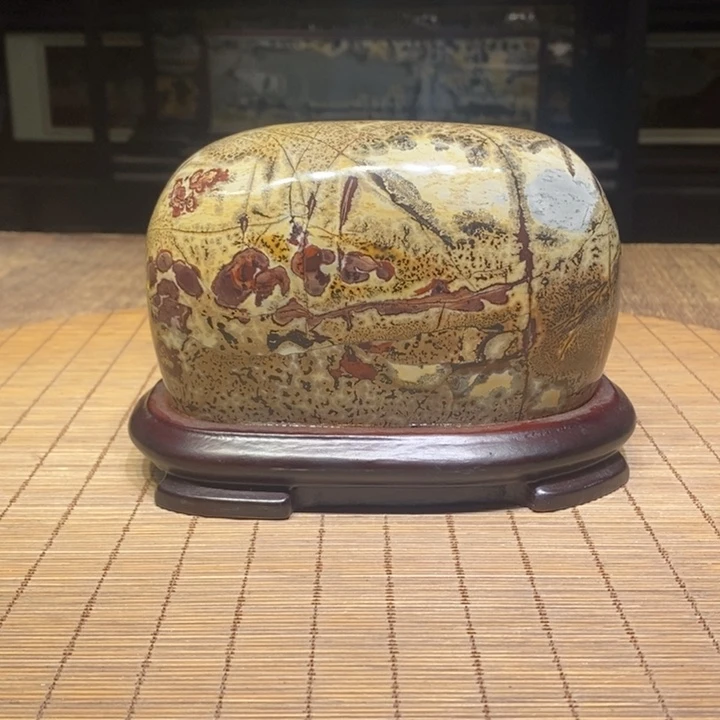 香榧木广西柳州国画石