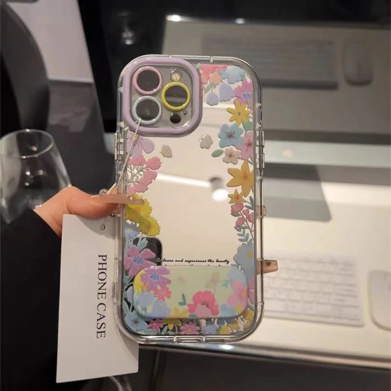 镜子支架镜面适用于苹果手机壳华为VIVO红米OPPO小米IQOO荣耀真我