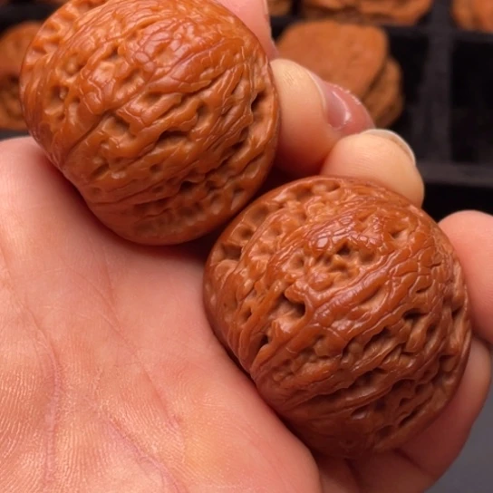 文玩核桃把件秦岭山脉核桃