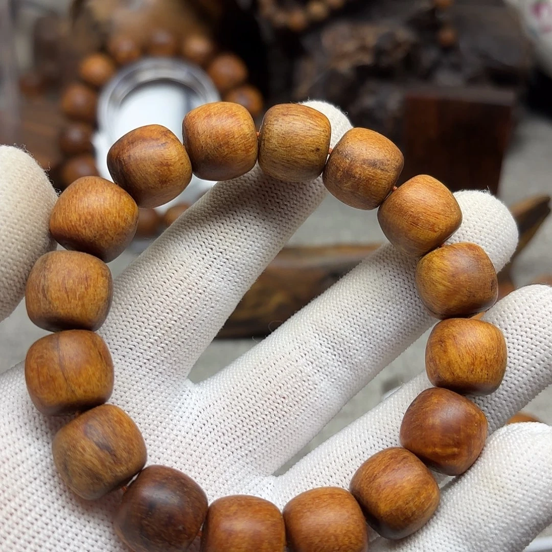 贡木印贡手链1314红黄