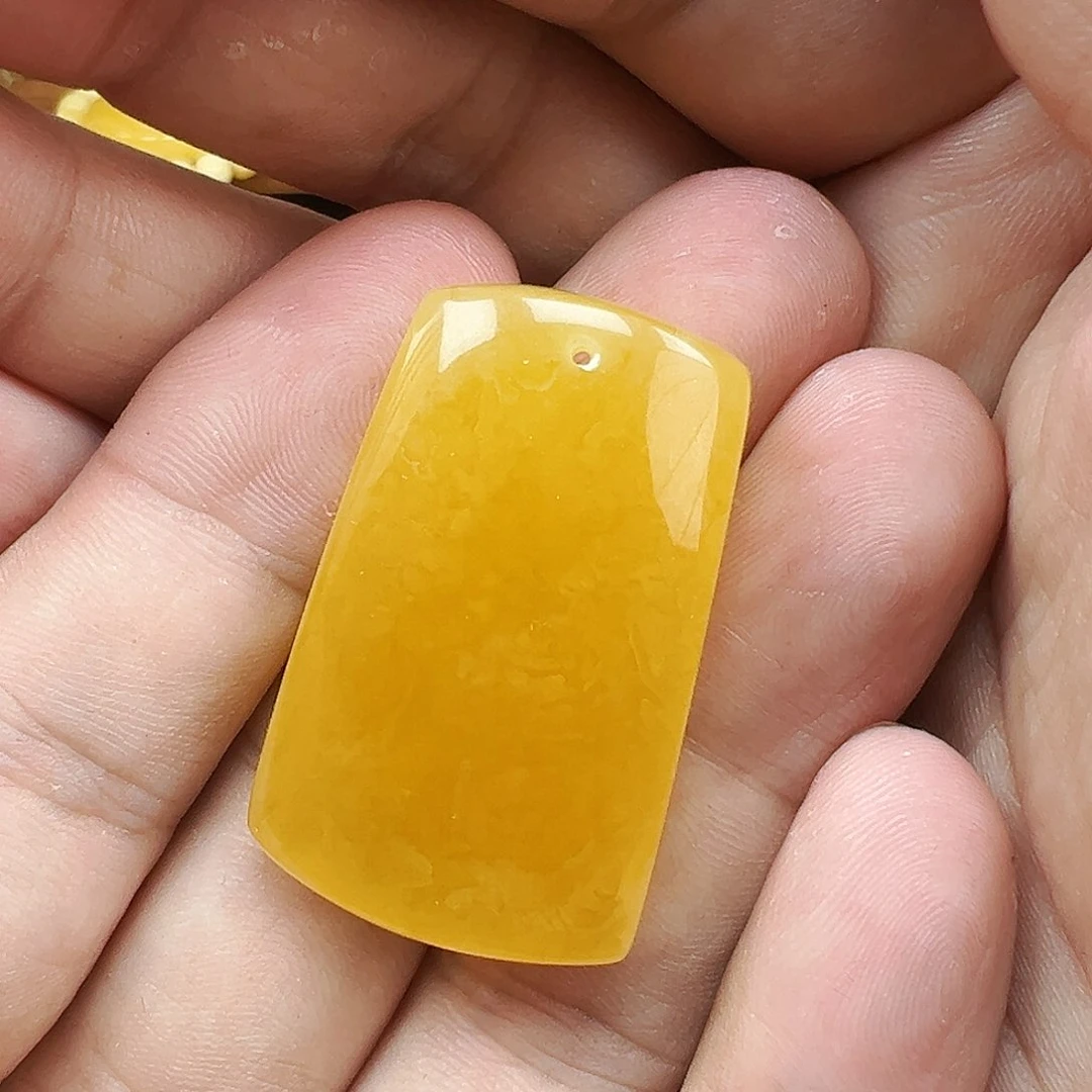 蜜蜡未镶嵌珠宝奇石蜜蜡吊坠10克