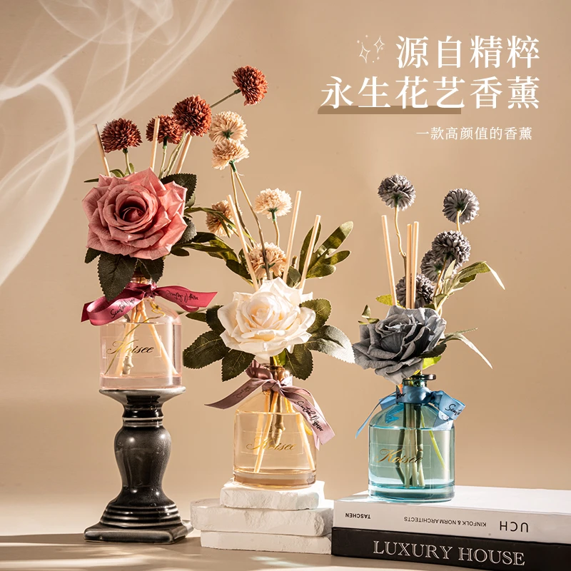 蔻依丝大师花艺香薰摆件家用室内高颜值持久留香客厅香薰持久留香