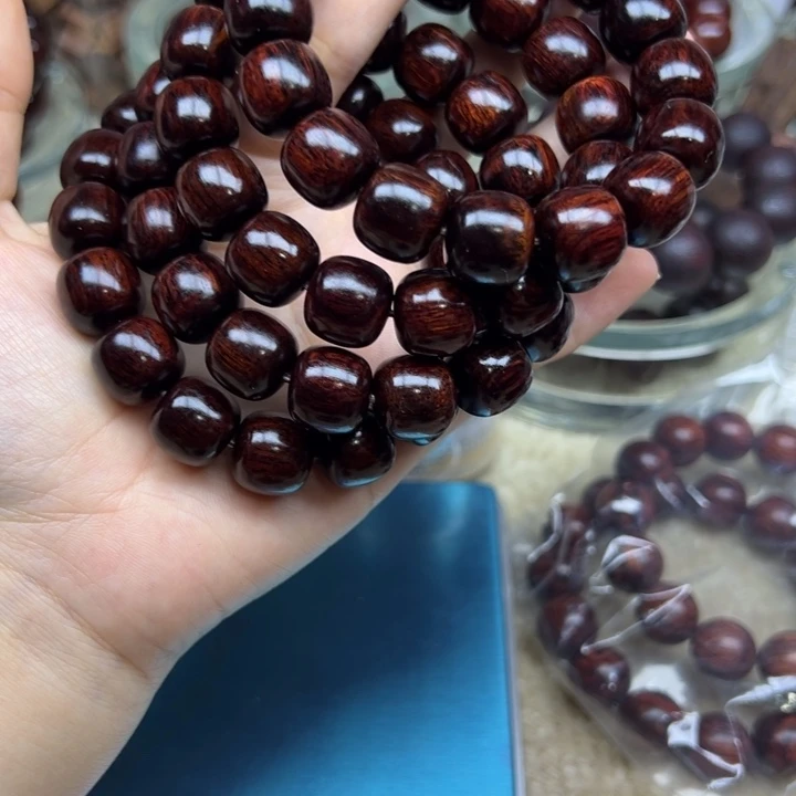 花梨木类海南红降13*14红满油单圈微瑕