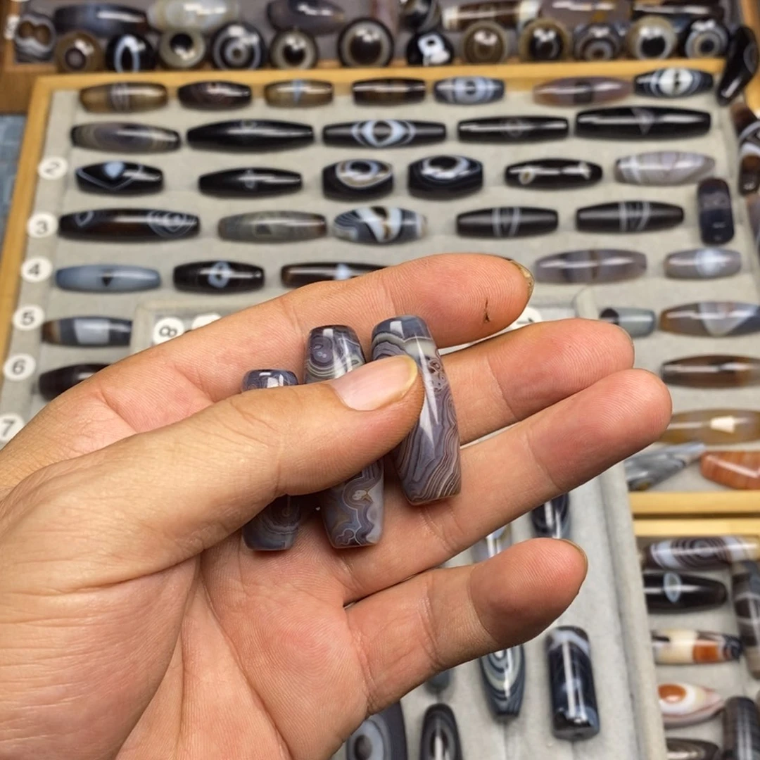 未镶嵌玛瑙/玉髓珠宝半成品