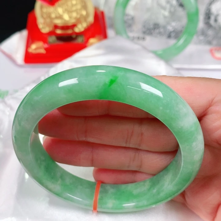 未镶嵌手镯翡翠   编号0287 正圈60