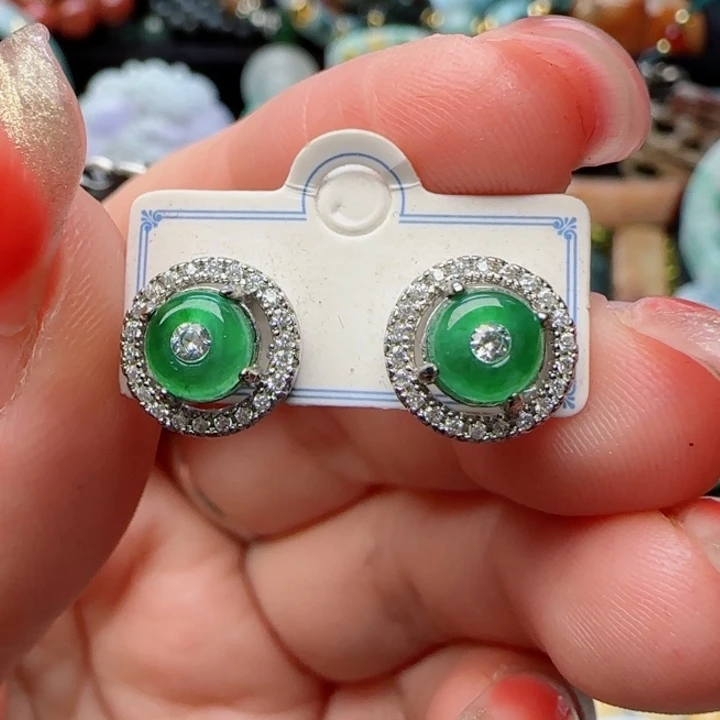 翡翠颈饰未镶嵌天然A货79