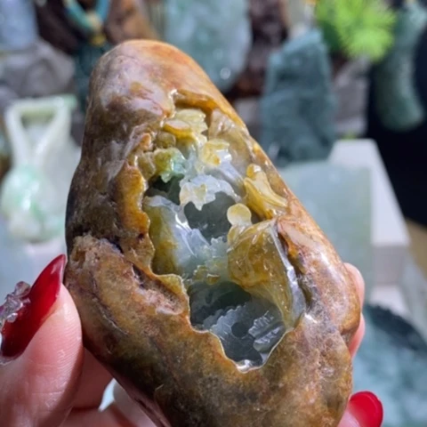 【闪购商品】颈饰未镶嵌翡翠山水