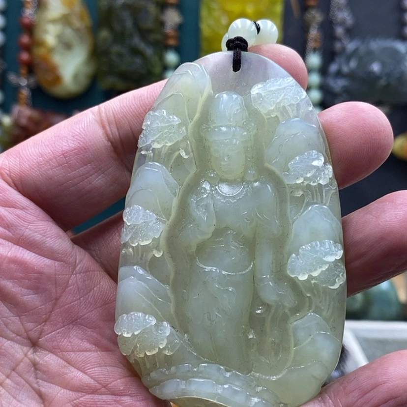 【闪购商品】未镶嵌岫玉吊坠