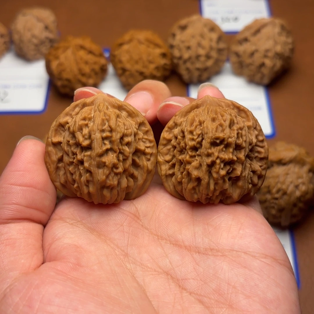 把件文玩核桃40全品四座楼425