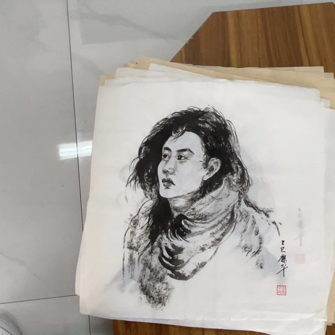 国画福利绘画作品