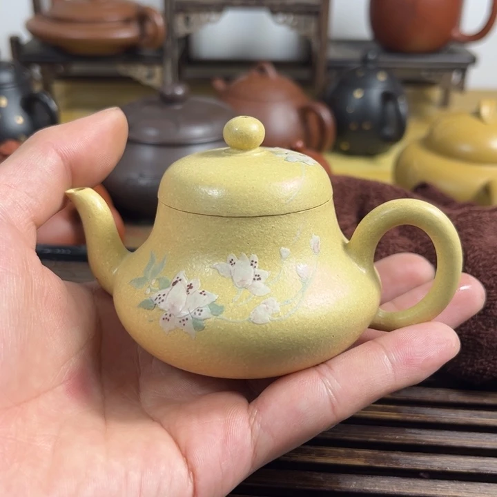 紫砂茶壶原矿紫砂半手工制作