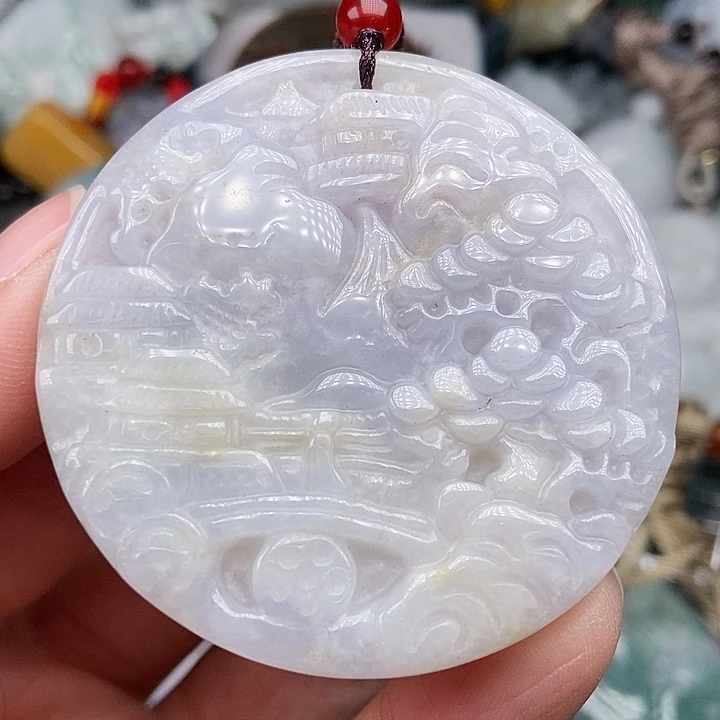 颈饰未镶嵌翡翠翡翠