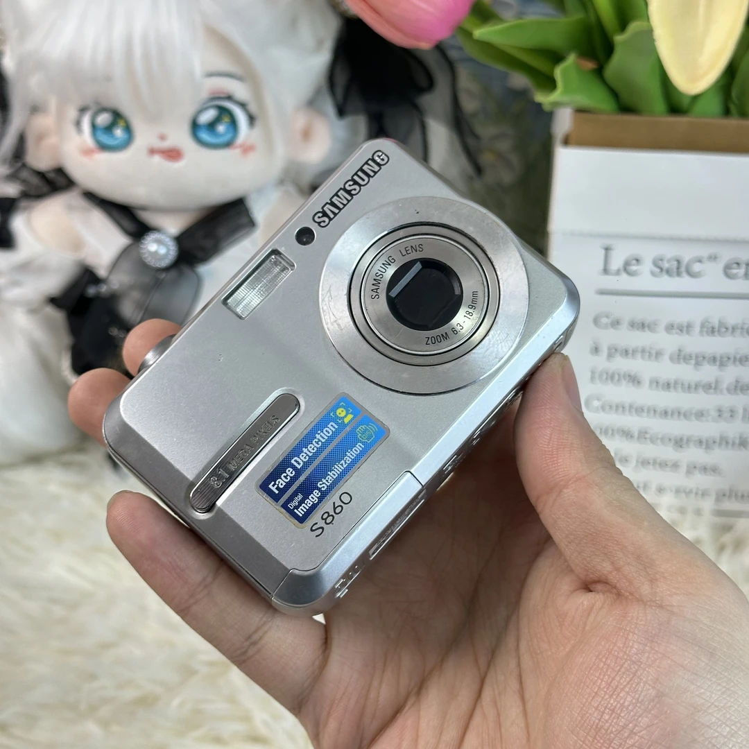 9新 Canon/佳能 三星s860色彩感冷白皮好柔焦五号电池供电
