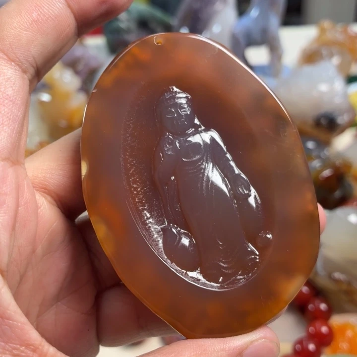 玛瑙/玉髓未镶嵌吊坠(不含链)