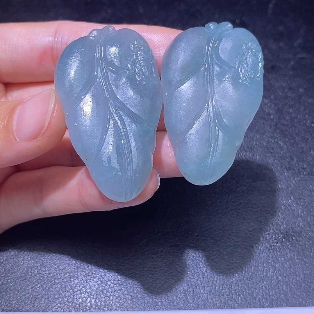 定制翡翠未镶嵌无*定制翡翠不退不换