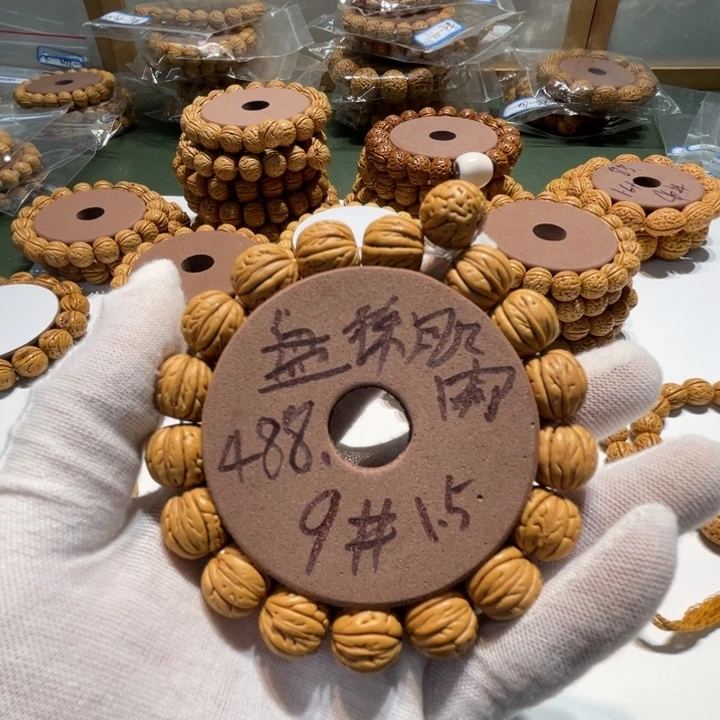 手串桃核99文玩桃核手串直播