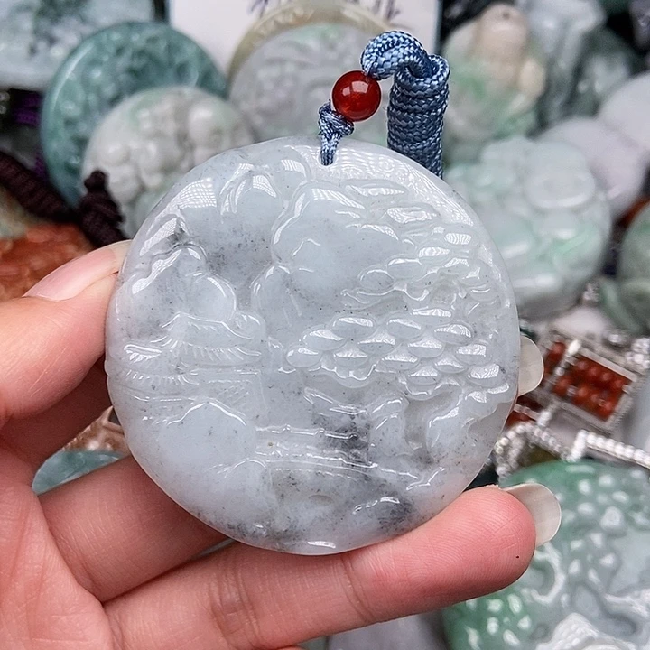 颈饰未镶嵌翡翠翡翠