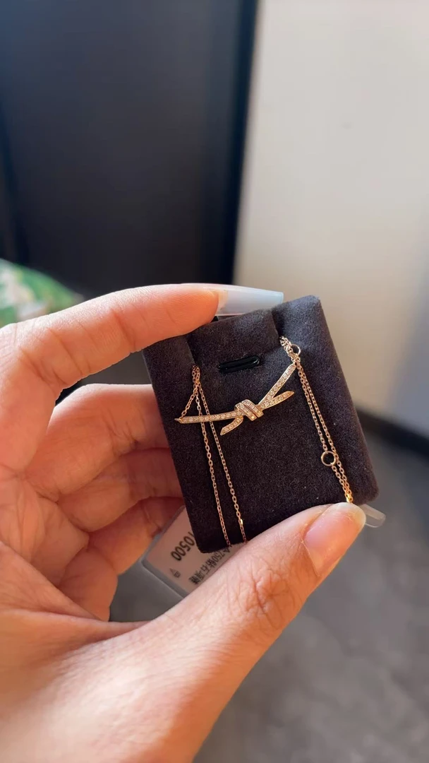 【玥霓高定】0265 18K 纽绳蝴蝶结项链（孤） ZSXL