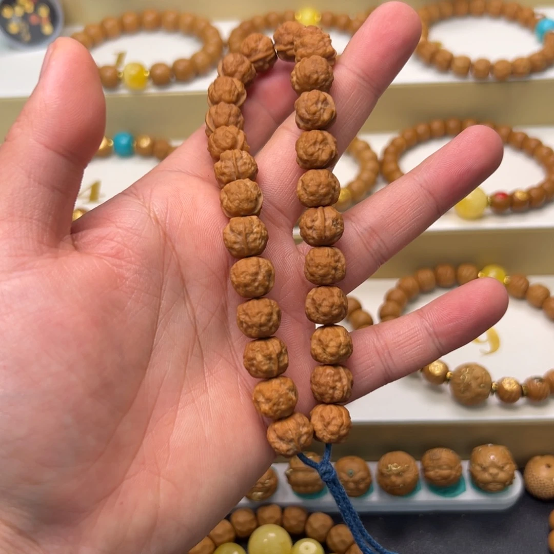 猴头核桃吊坠手持12 全品 原色