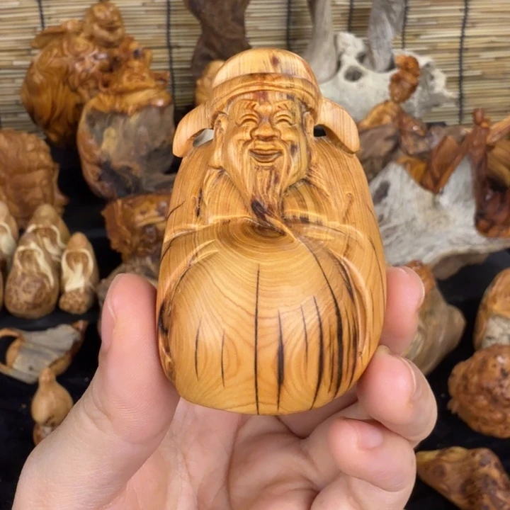 柏木(崖柏)手把件