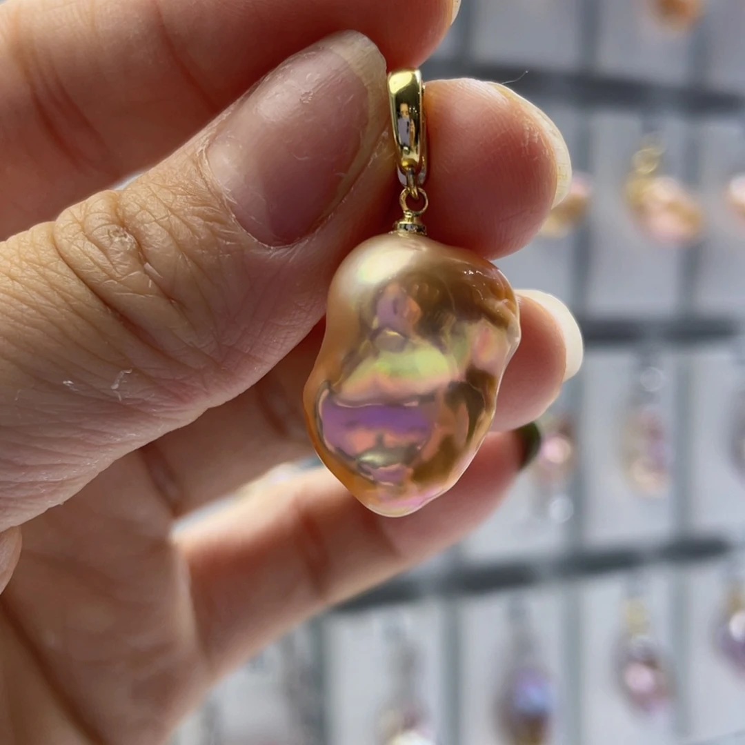 淡水珍珠未镶嵌颈饰