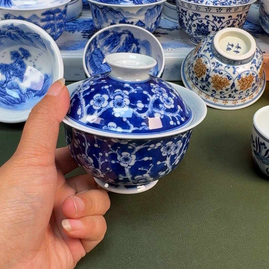景德镇纯手绘茶具圆圆242