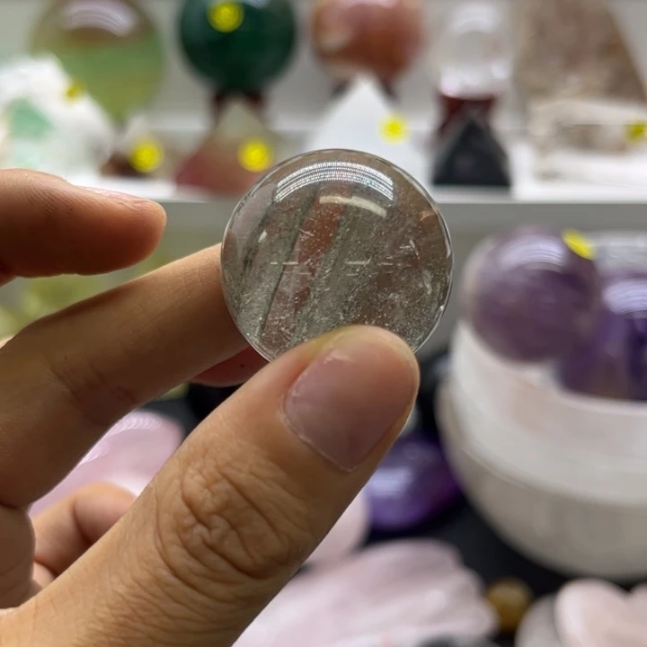 山***人大型摆件（非配饰）水晶未镶嵌山边人