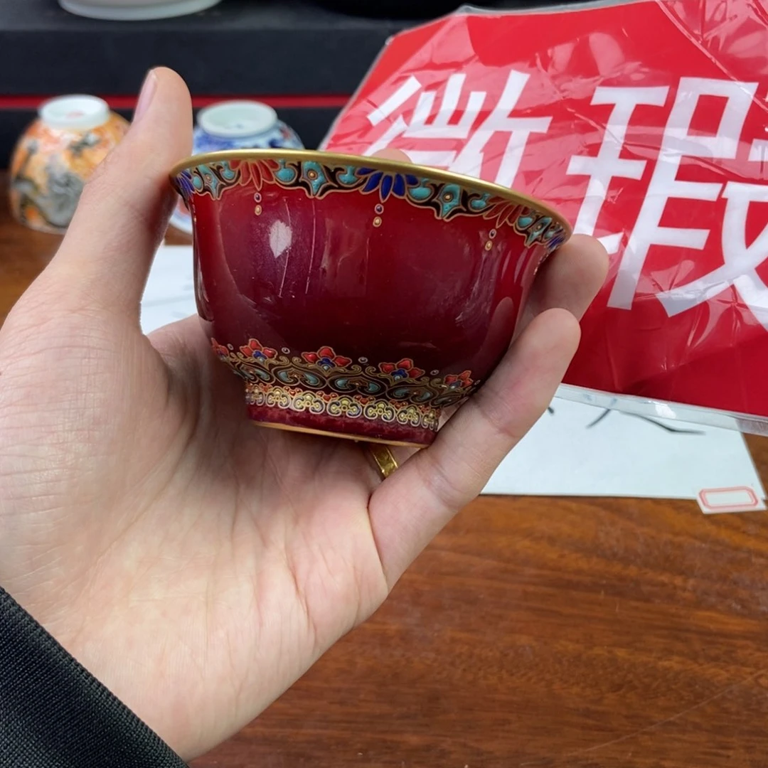 杯景德镇手绘陶瓷艺术