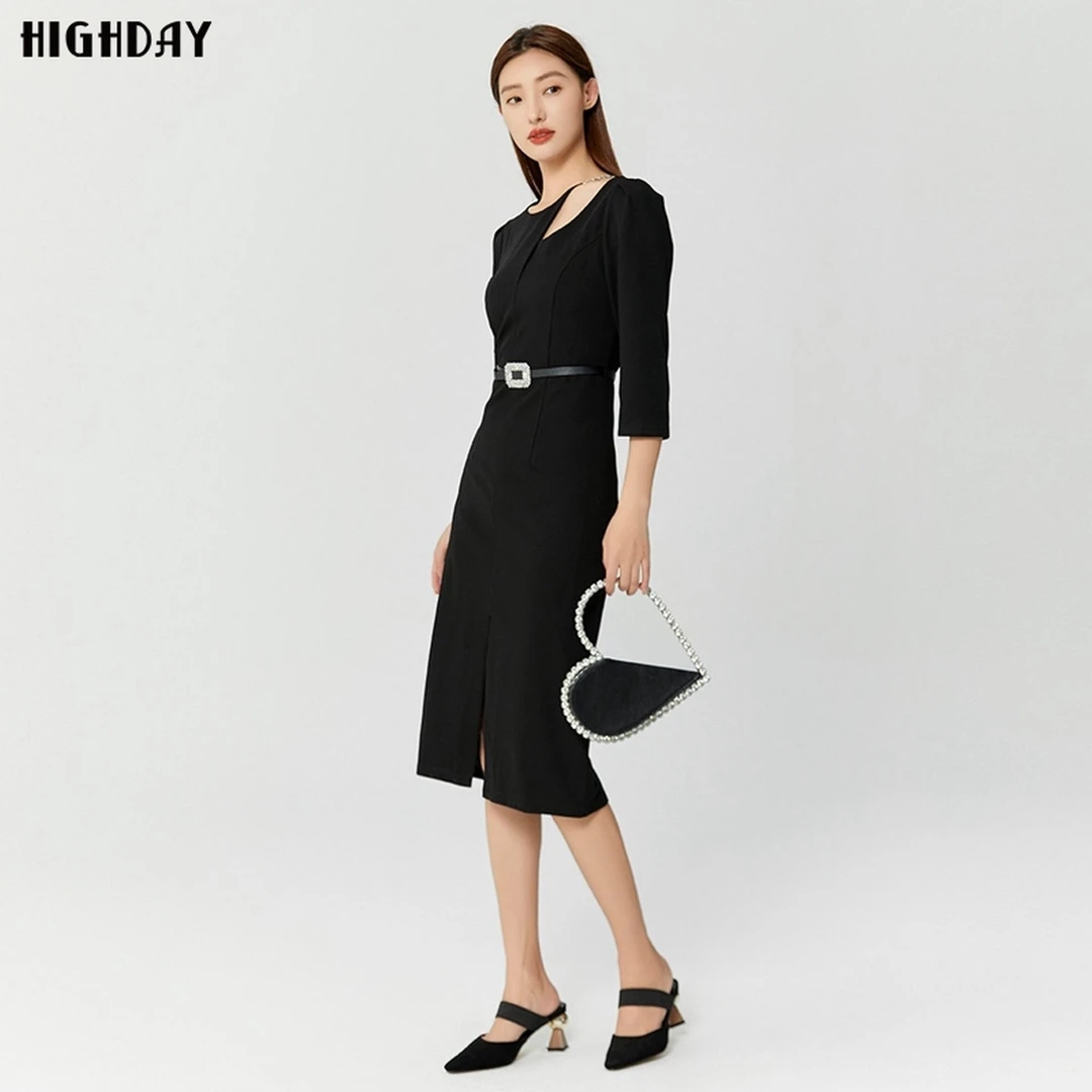 HIGHDAY 轩日 连衣裙 LQ08TE33111
