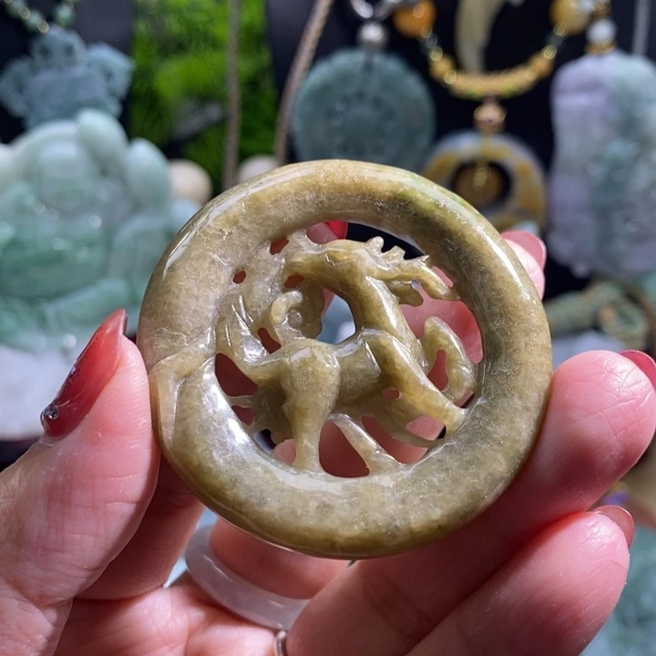 【闪购商品】颈饰未镶嵌翡翠鹿