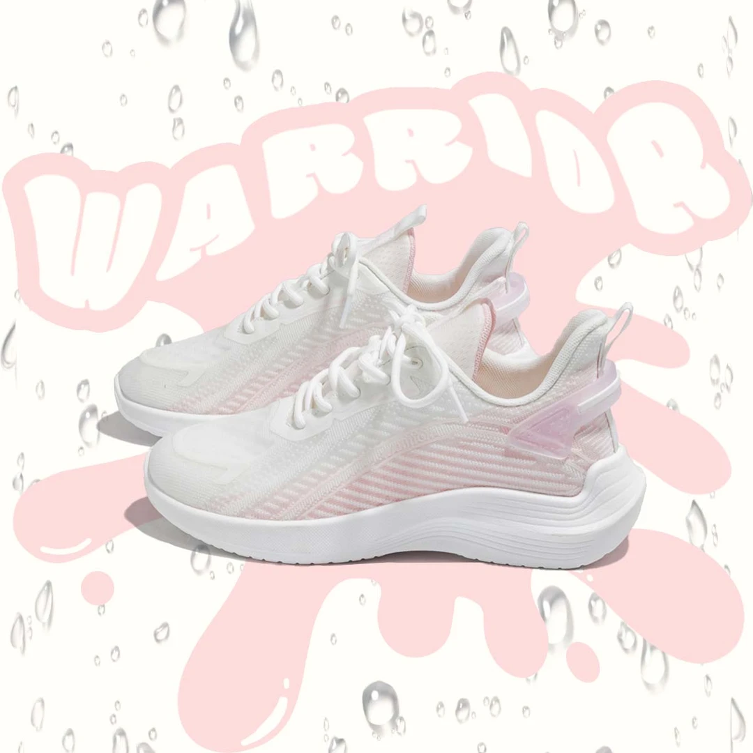 回力女鞋薄款透气减震运动鞋2025夏季新款网面百搭休闲跑步鞋1076