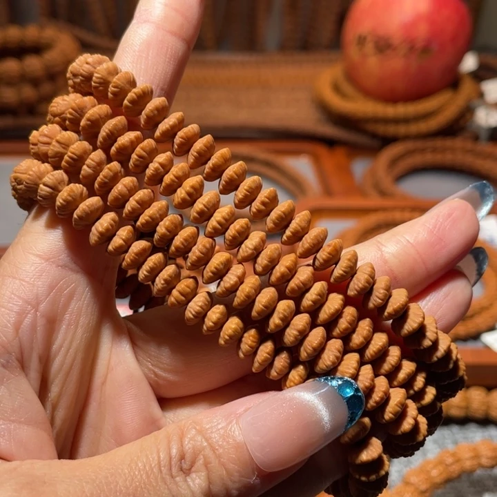 吊坠金刚菩提漏价金叶菩提长串200颗➕