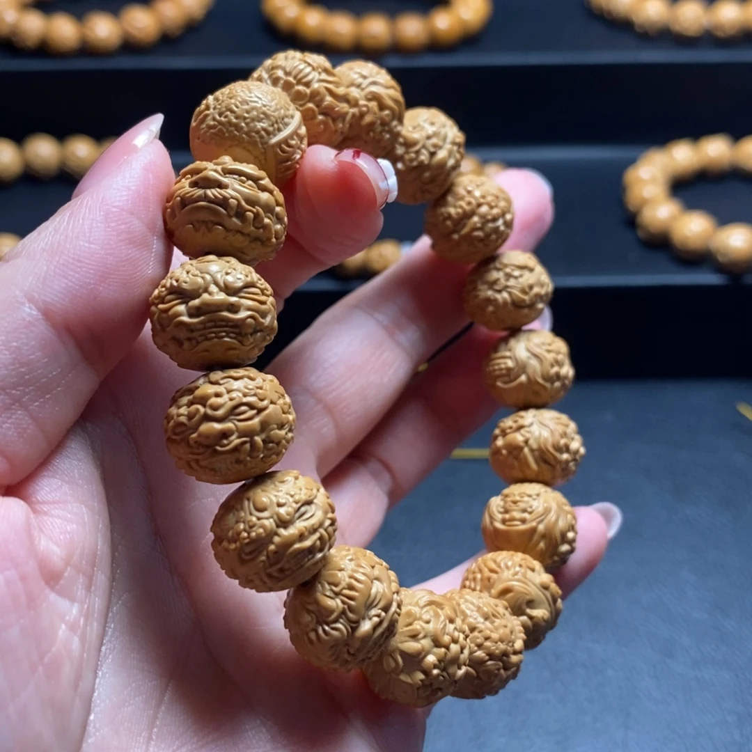 猴头核桃手串唐狮新款14