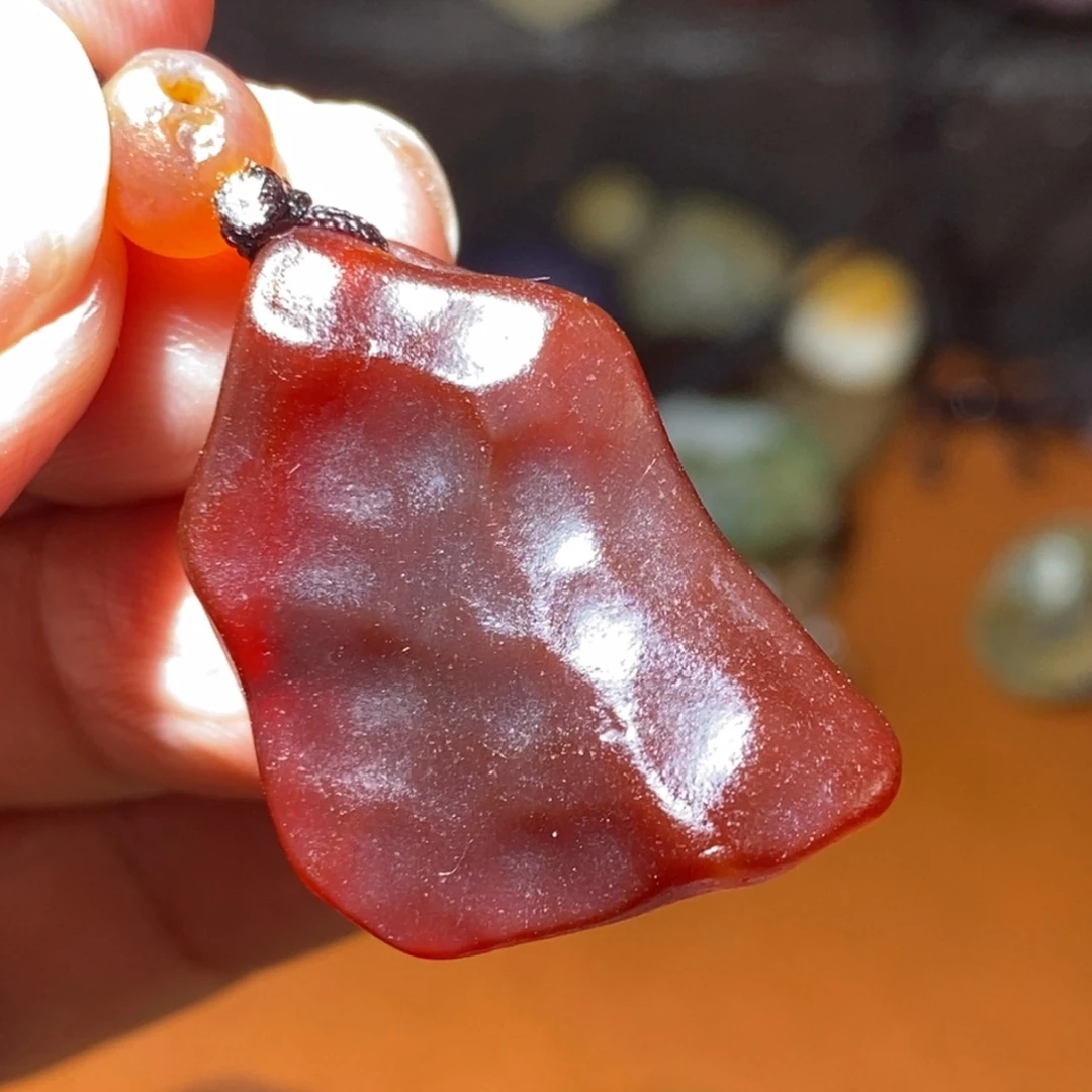 未镶嵌玛瑙/玉髓珠宝半成品